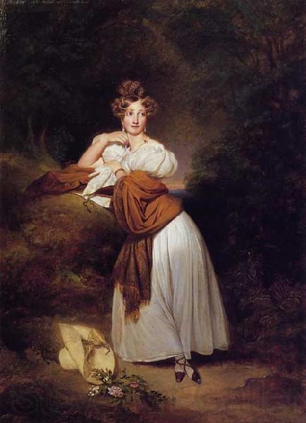 Franz Xaver Winterhalter Sophie Guillemette, Grand Duchess of Baden Germany oil painting art